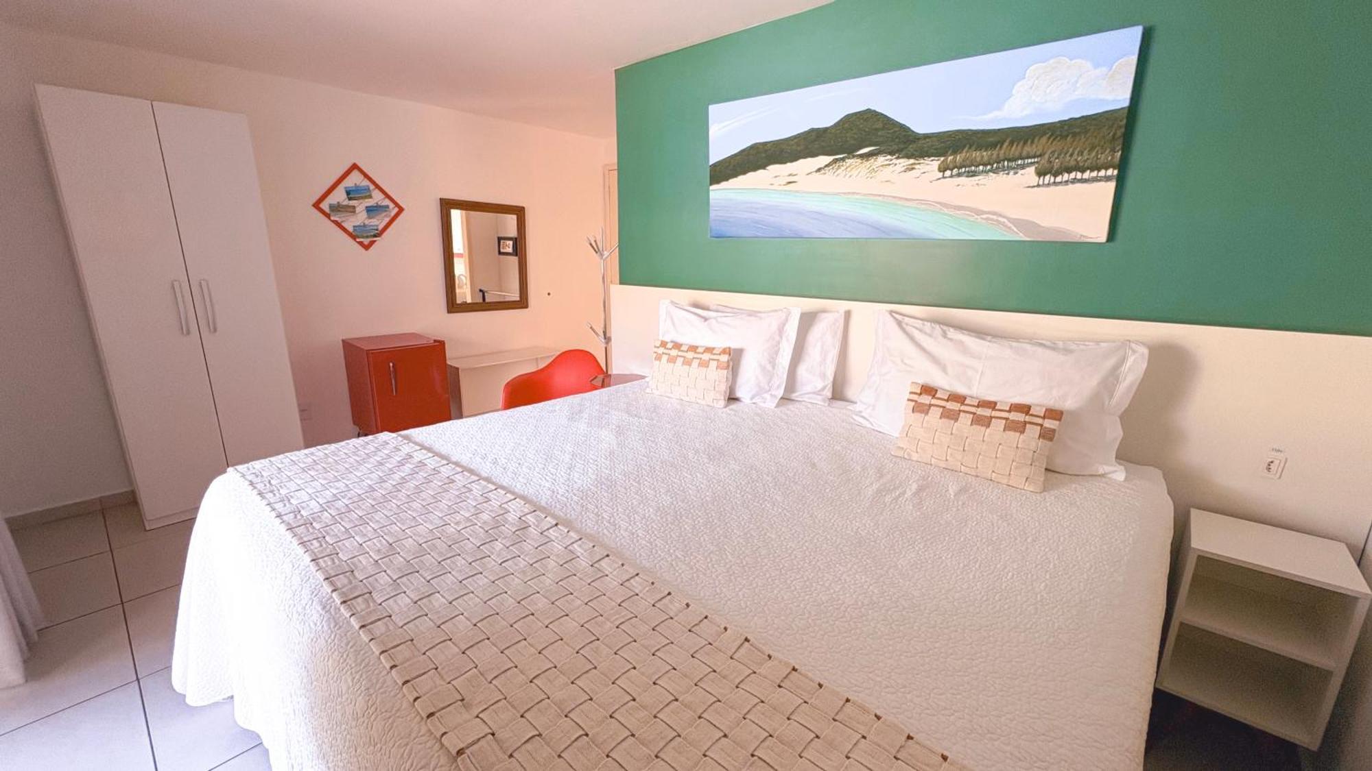 Suíte com Cama King-size e Varanda